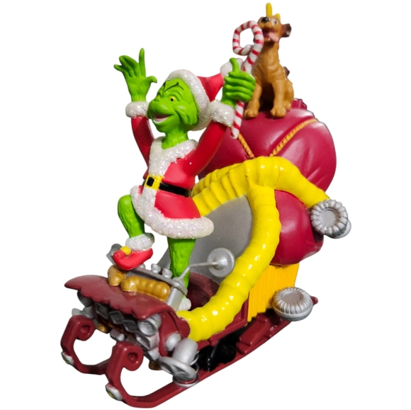 Vintage 2000s Carlton Cards Heirloom Collection Ornament "The Grinch" Dr. Seuss - Picture 1 of 11